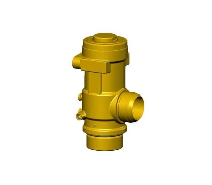 Container Valve And Hose To Relrease Water Bleed Valve - Bristol Fire Engineering